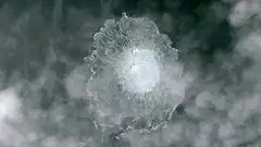 Nord Stream pipeline explosion satellite view