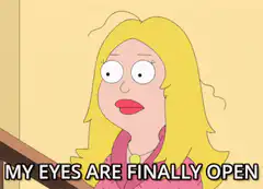 My Eyes Are Finally Open
