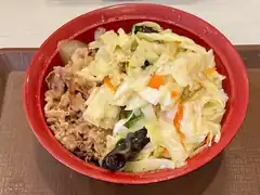 beef and cabbage bowl
