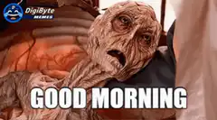 Good morning zombie