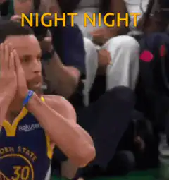 Stephen Curry night night gesture