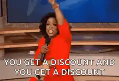Oprah You Get A Discount