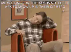 Joey Waiting for Damus Notedeck APK