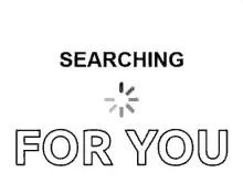 Searching for you loading animation