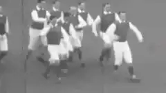 vintage football team dance