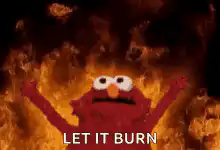 Elmo Let It Burn