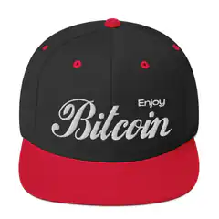 Enjoy Bitcoin Snapback Hat