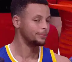Stephen Curry nodding