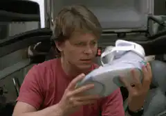 Back to the Future self-lacing shoes