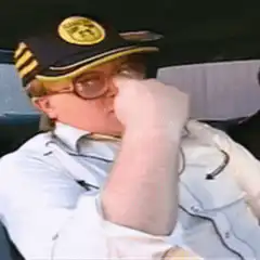 Michael Moore smoking and laughing
