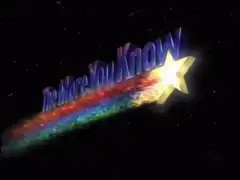 The More You Know shooting star logo