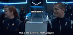 This is the power of math, people