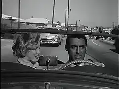 Cary Grant and Eva Marie Saint in North by Northwest