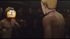 Spongebob gets punched by Homelander