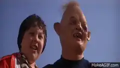 Stimpy and Ren talking