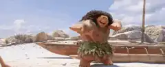 Maui dancing on a boat