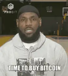 LeBron James Time to Buy Bitcoin