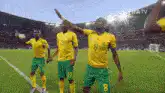 Senegal team dance celebration