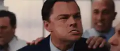 Leonardo DiCaprio angry office stare