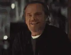 Jack Nicholson creepy smile