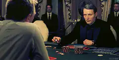 Hannibal Lecter Poker Face