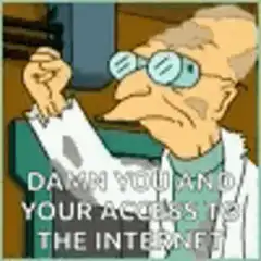 Professor Frink Damn You And Your Access To The Internet