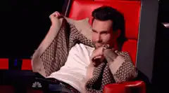 Adam Levine facepalm