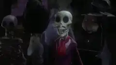 Corpse Bride skeleton characters