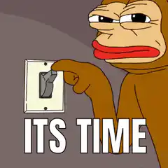 Pepe the Frog turns off the light