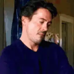 Robert Downey Jr. facepalm