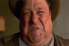 John Goodman squinting face