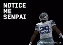 Notice Me Senpai Football Player