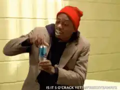 Is it 5 o'clock yet Shazam