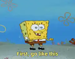SpongeBob SquarePants dance tutorial