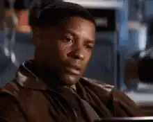 Denzel Washington laughing
