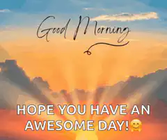 Good Morning Hope You Have An Awesome Day