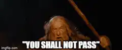Gandalf You Shall Not Pass