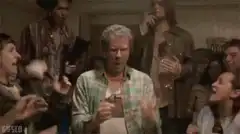 Will Ferrell dancing at a party