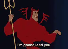 Devil leads you down the path