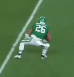 New York Jets player tackled