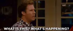 Will Ferrell What is this what's happening