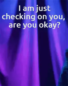 Cookie Monster checking on you