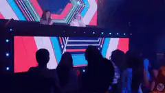 DJ David Guetta performing live