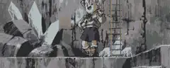 Trunks pulls down pants, Goku blushes