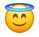 Angel emoji halo spin