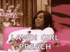 Lawd Girl Preach Woman Falls Off Couch