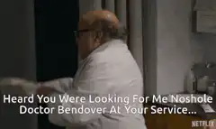 Doctor Bendover At Your Service
