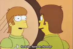 Simpsons mirror forever