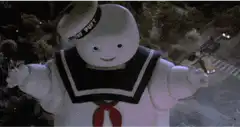 Stay Puft Marshmallow Man dancing