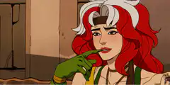 She-Ra finger to lips shush